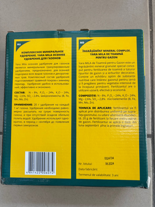 YaraMila De Toamnă pentru Gazon