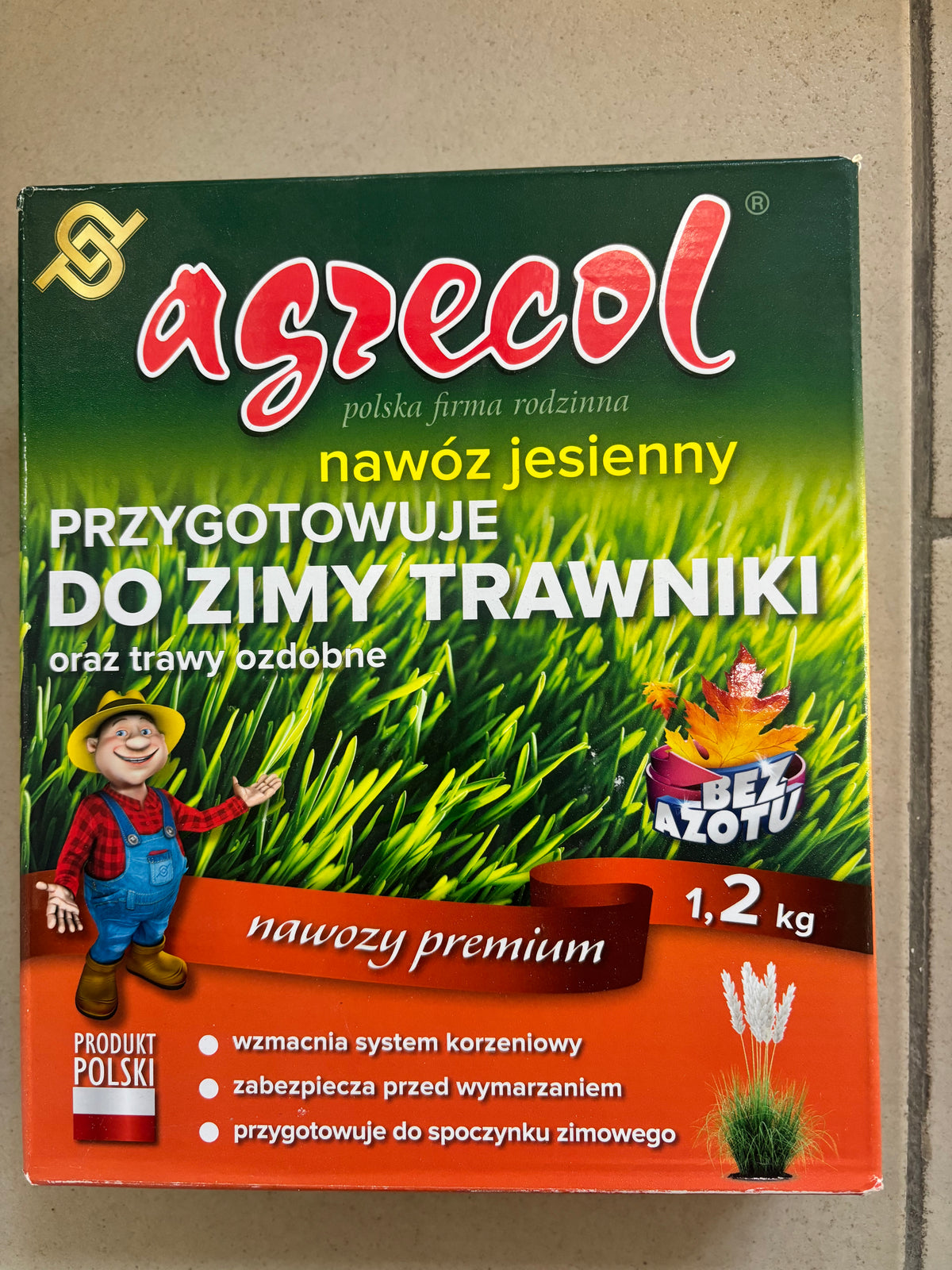 Agrecol – Îngrășământ de toamnă pentru gazon și iarbă decorativă